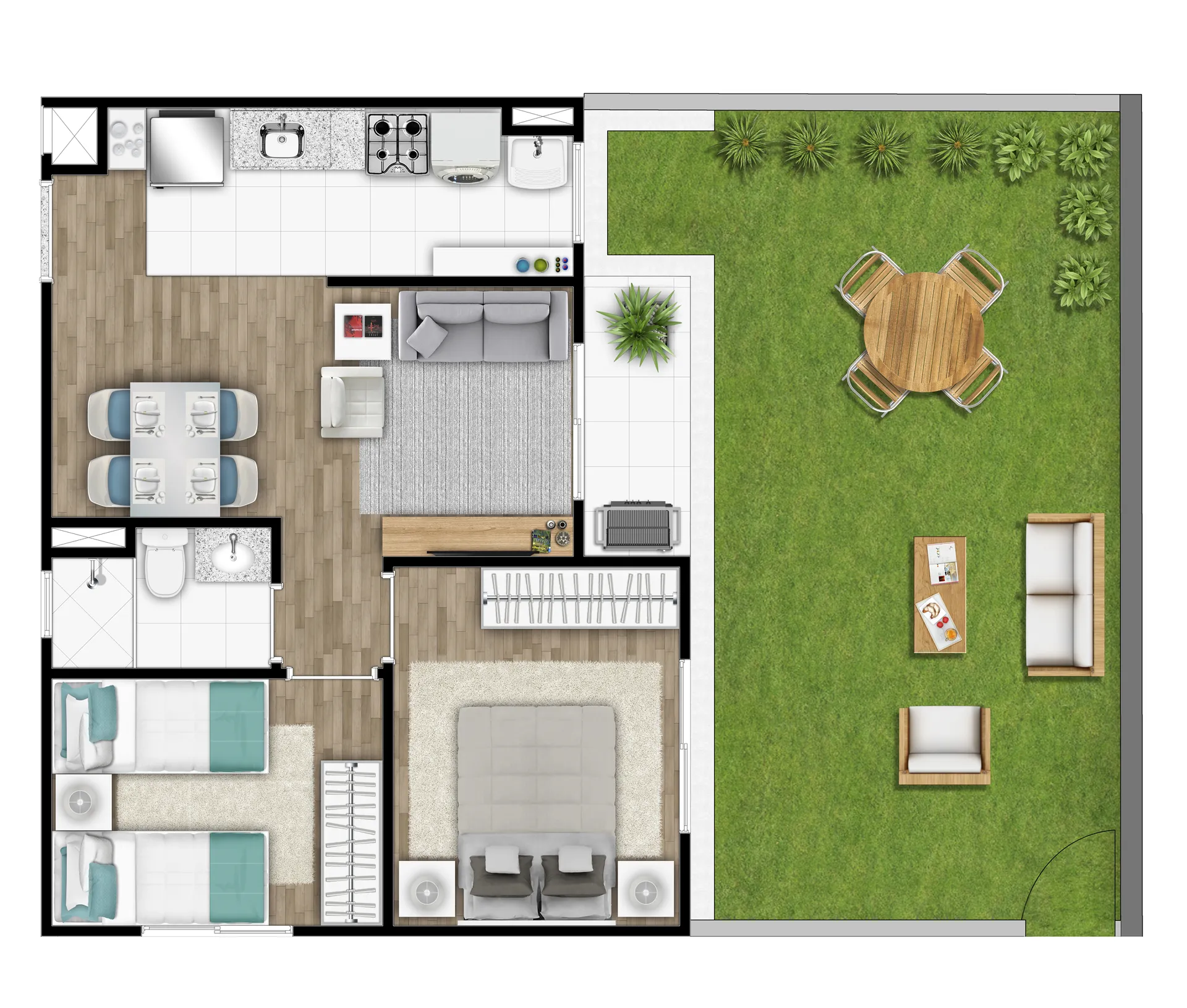 Planta Garden Tipo 2